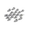 Kit embouts de baguettes de sol VESPA ACMA 1950-52